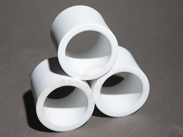 Wear resistant ceramic tube