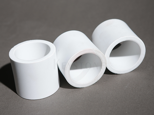 Wear resistant ceramic tube