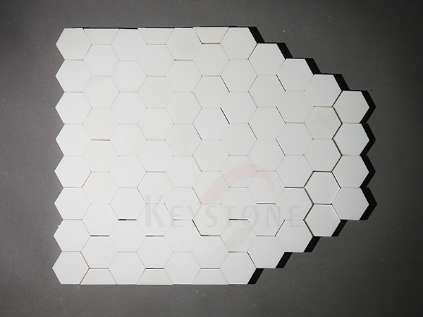 Alumina bulletproof ceramic plate